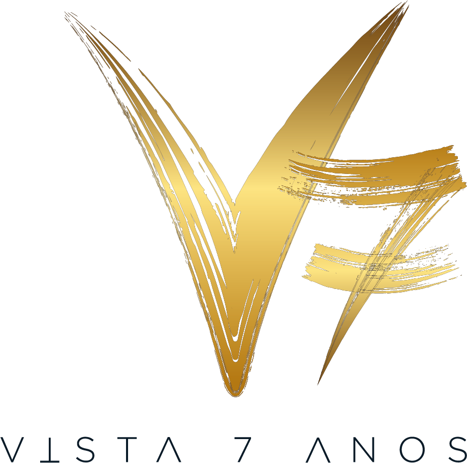 Logo V7 Vista 7 anos