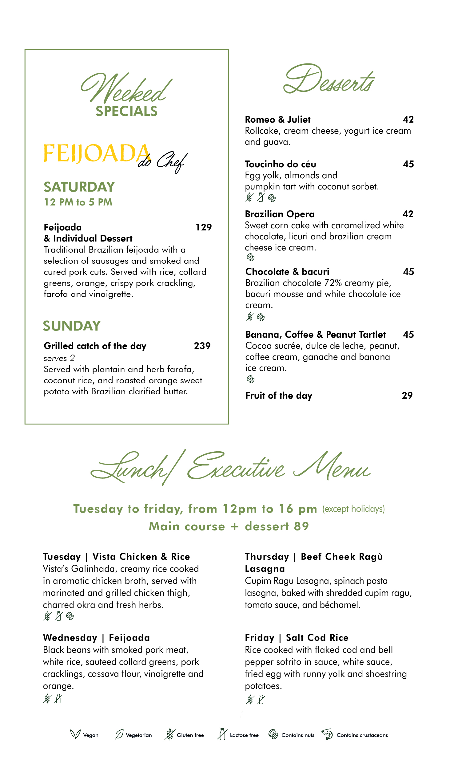 4 Sobremesa menu especial